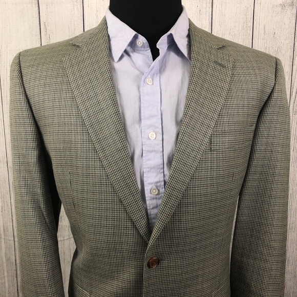 Lauren Ralph Lauren 44R Houndstooth Sports Coat